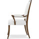 Sloane Edwardian Brown Dining Chair, Wooden, Upholstered