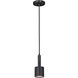 Rhoswen 1 Light 3.5 inch Matte Black Single Drop Pendant Ceiling Light