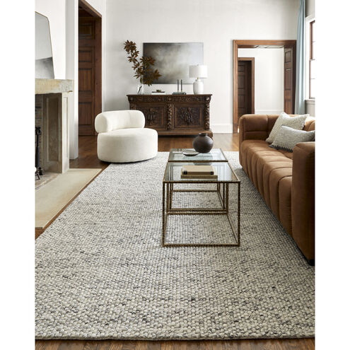 Lucerne 90 X 60 inch Charcoal Rug in 5 x 8, Rectangle