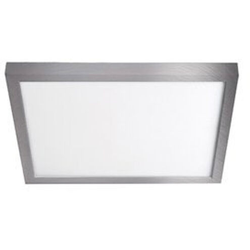 Square LED 7 inch White Flush Mount Ceiling Light in 3000K, 7in