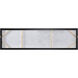 Francis Blooms Off White with Gray and Silver Framed Wall Art
