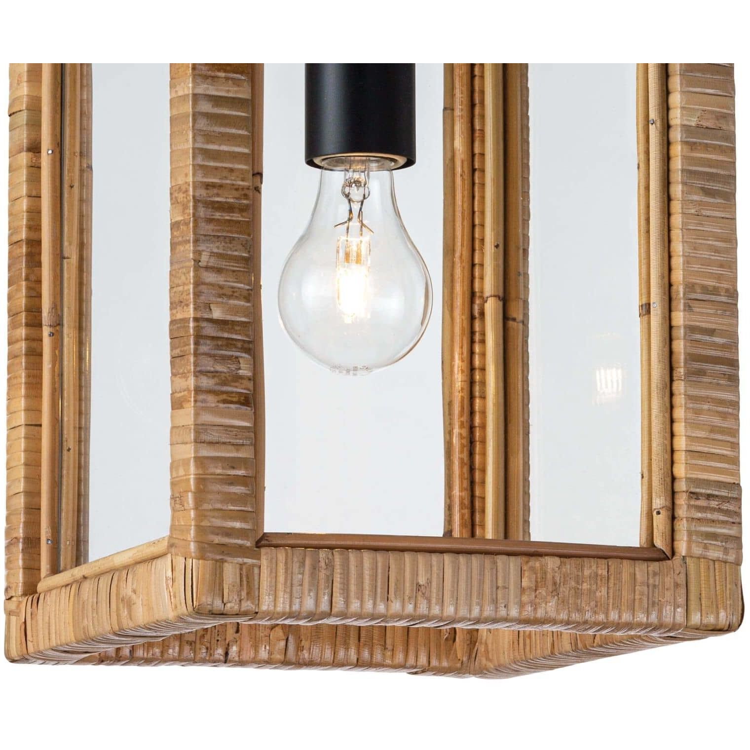 Newport 1 Light 8.5 inch Natural Ceiling Lantern Ceiling Light, Small