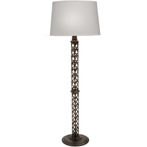 Ellie 61 inch 150.00 watt Oxidized Bronze Floor Lamp Portable Light