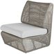 Dupont Porpoise and Weathered Gray Outdoor Chair