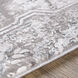 Solar 134 X 90 inch Gray Rug in 8 x 11, Rectangle