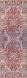 Iris 90 X 30 inch Red Rug in 2.5 x 8, Runner