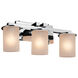 Fusion LED 21 inch Dark Bronze Bath Bar Wall Light in 2100 Lm LED, Seeded Fusion