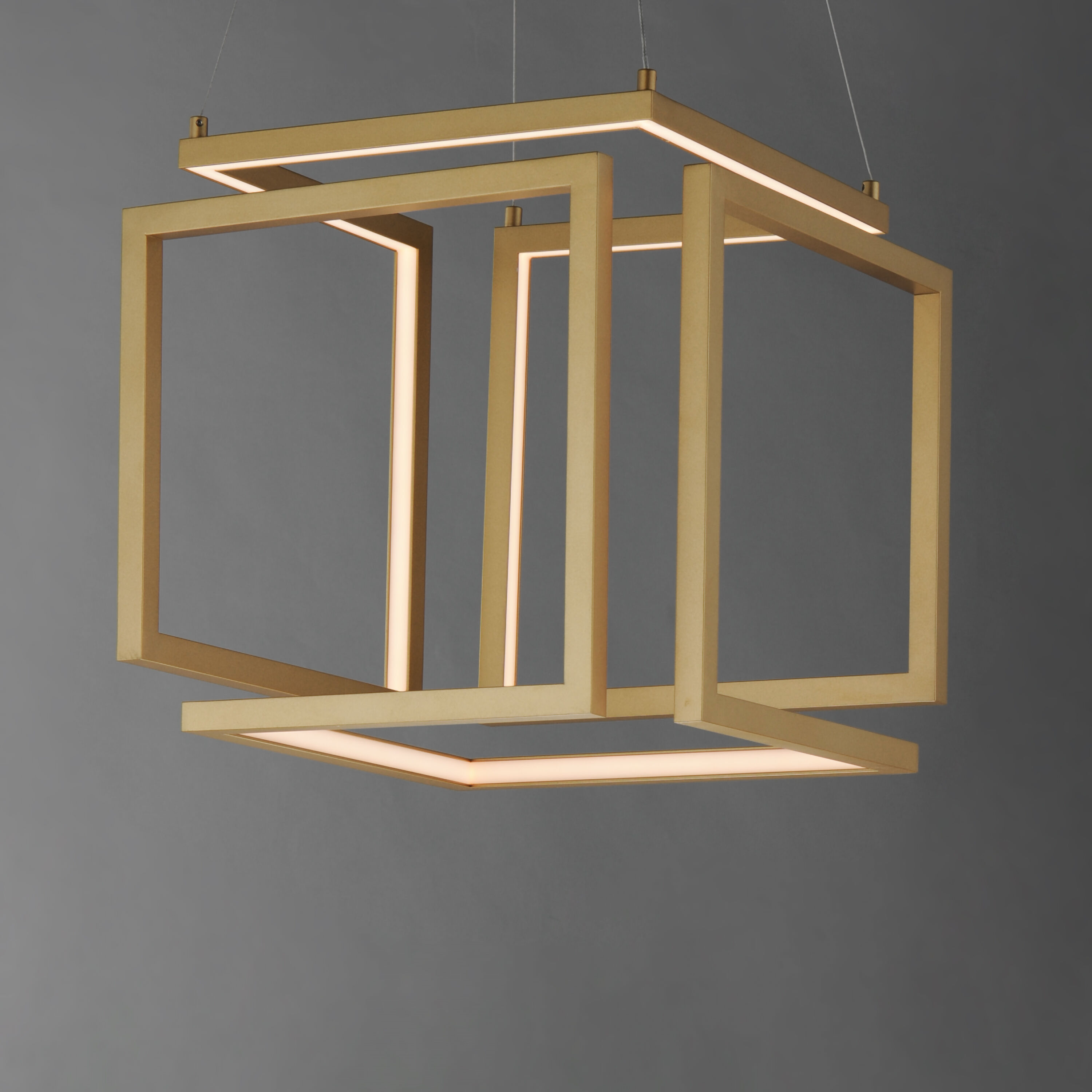 Penrose LED 16 inch Gold Single Pendant Ceiling Light