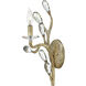 Eve LED 5.5 inch Champagne Gold Sconce Wall Light