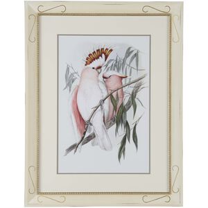 Pastel Parrots I 35.5 X 27.25 inch Print