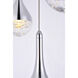 Amherst LED 24 inch Chrome Chandelier Ceiling Light