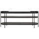 Cassio 79 X 20 inch Matte Black Console