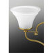 Tinsley 3 Light 23.5 inch Brushed Bronze Chandelier Ceiling Light