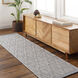 Napoli 96 X 30 inch Gray Rug, Runner