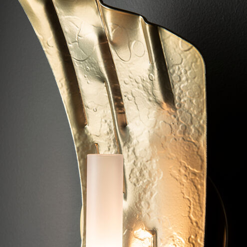 Crest LED 5.4 inch Modern Brass ADA Sconce Wall Light