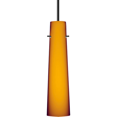 Camino 1 Light Black Cord Pendant Ceiling Light