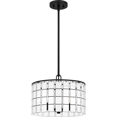 Seigler 3 Light 14 inch Matte Black Pendant Ceiling Light