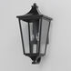Sutton Place VX 2 Light 22 inch Black Outdoor Wall Mount