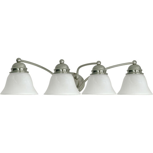 Empire 4 Light 29 inch Brushed Nickel Vanity Light Wall Light