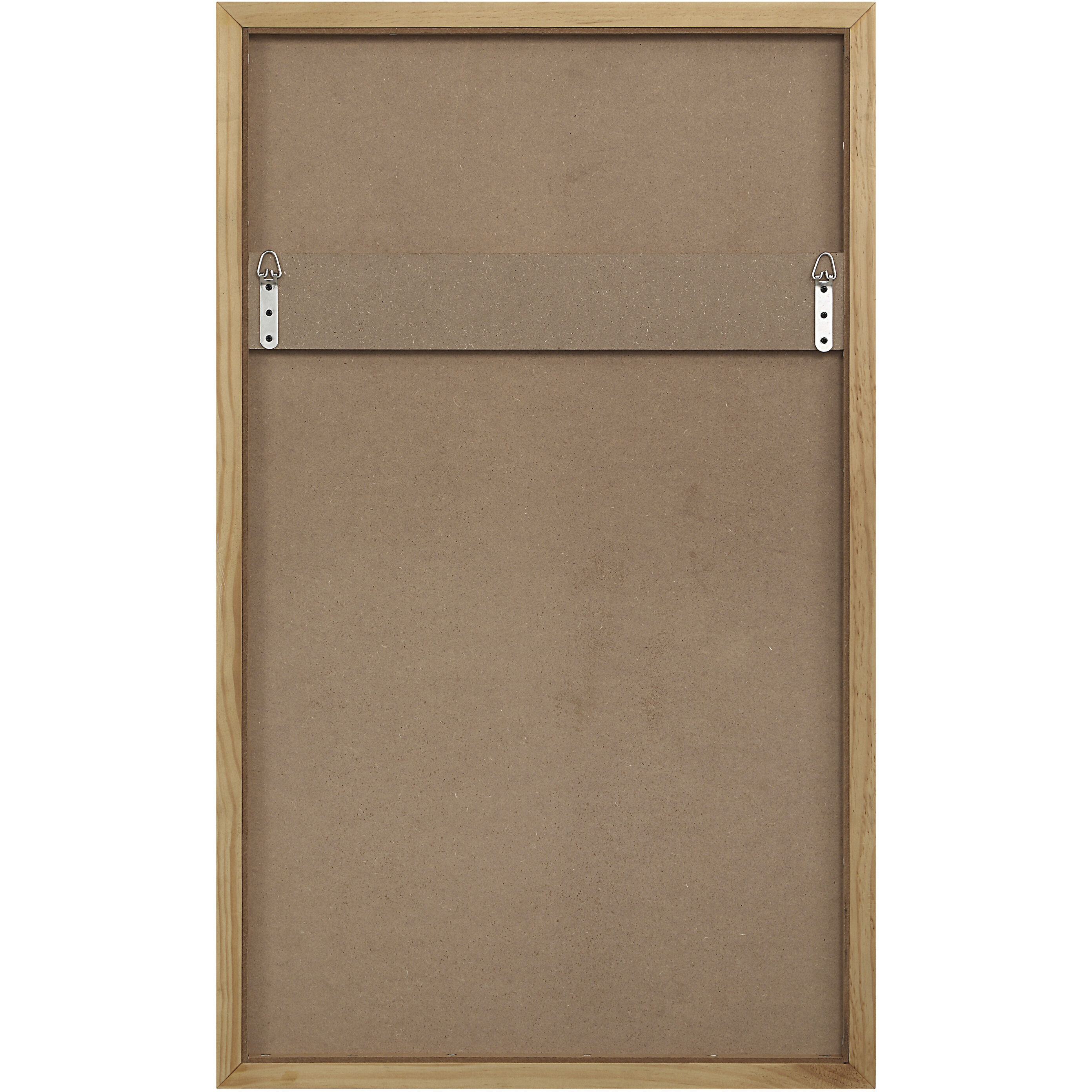 Salia 40 X 24 inch Natural Wall Mirror