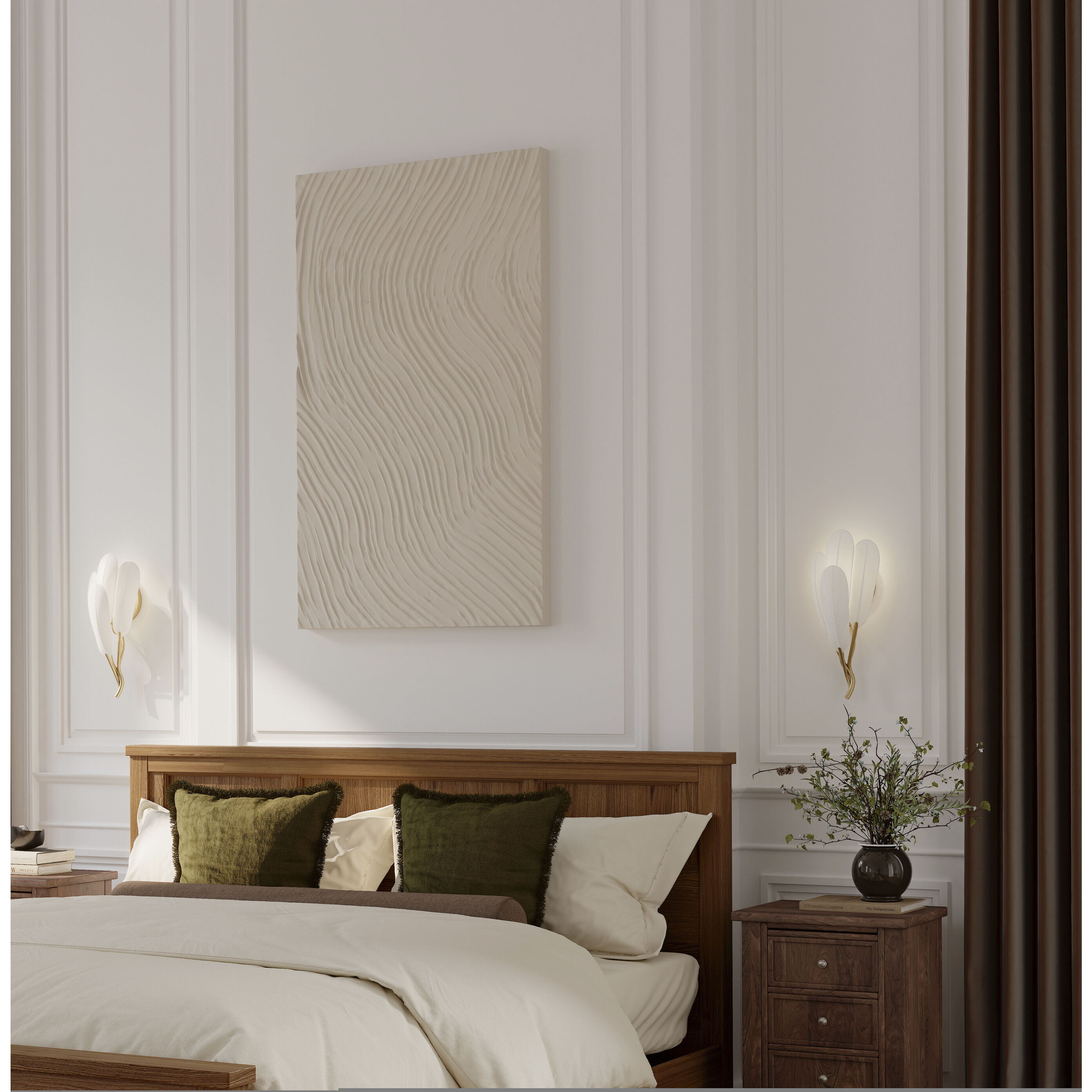 Vellinor 1 Light 7 inch Painted Legacy Brass Wall Sconce Wall Light