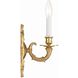 Marlowe Bath Sconce Wall Light in Polished Brass