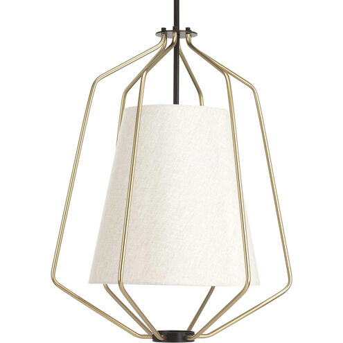 Hangar 1 Light 20 inch Antique Bronze Pendant Ceiling Light, Design Series
