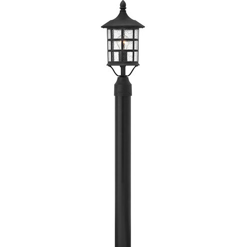 Freeport 1 Light 17.75 inch Black Outdoor Post Mount Lantern