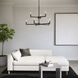 Fullton 9 Light 30 inch Midnight Black Chandelier Ceiling Light