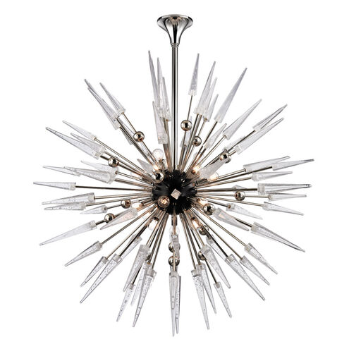 Sparta 18 Light 48 inch Polished Nickel Chandelier Ceiling Light