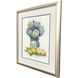 Hydrangea Lemons Blue and Yellow and White and Multi Framed Art, Propac