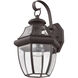 Monterey 1 Light 13 inch Bronze Outdoor Wall Lantern