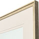 September Skies I Green and Blue and Brown Framed Art