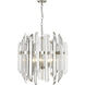 Bova 6 Light 26 inch Polished Nickel Chandelier Ceiling Light