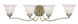 Essex 4 Light 32 inch Antique Brass Bath Vanity Wall Light