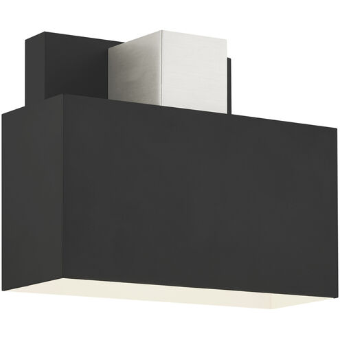 Lynx 1 Light 5 inch Black Outdoor ADA Wall Sconce