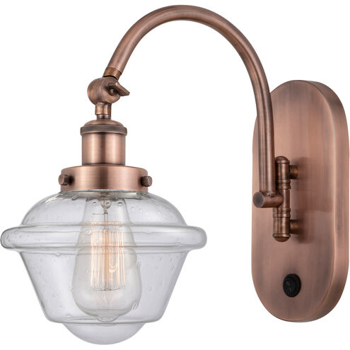 Franklin Restoration Oxford 1 Light 8 inch Antique Copper Sconce Wall Light