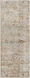 Pertek 87 X 31 inch Gray Rug, Runner