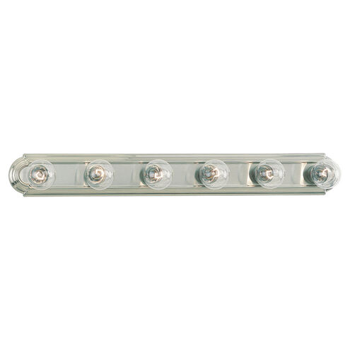 De-Lovely 6 Light 36.00 inch Bathroom Vanity Light