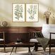 Florals Collection Antique Gold Wood With Embossed Weave Pattern Framed Art