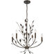 Laska 5 Light 24 inch Enchanted Bronze Chandelier Ceiling Light