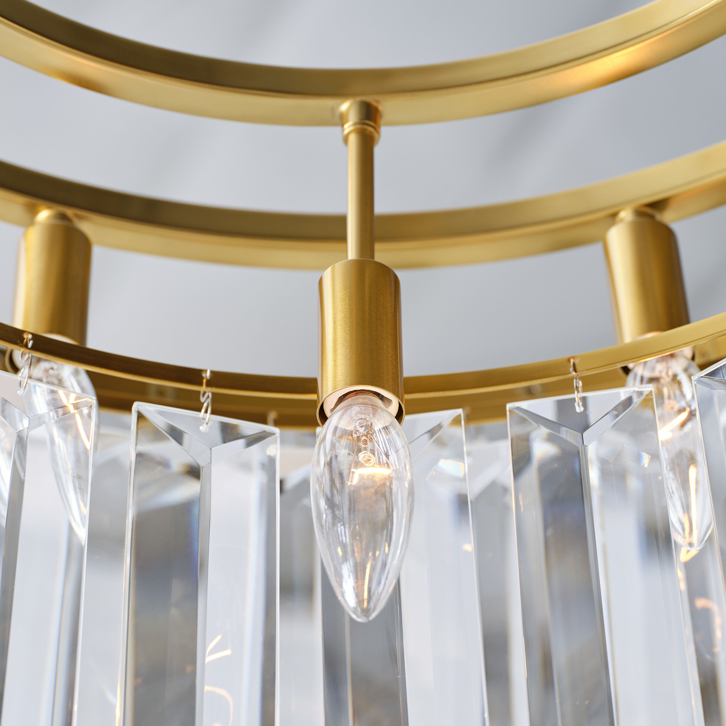 C&M by Chapman & Myers Arden 16 Light 32.88 inch Burnished Brass Chandelier Ceiling Light