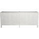 Hampton White Wash Dresser, 6 Drawer