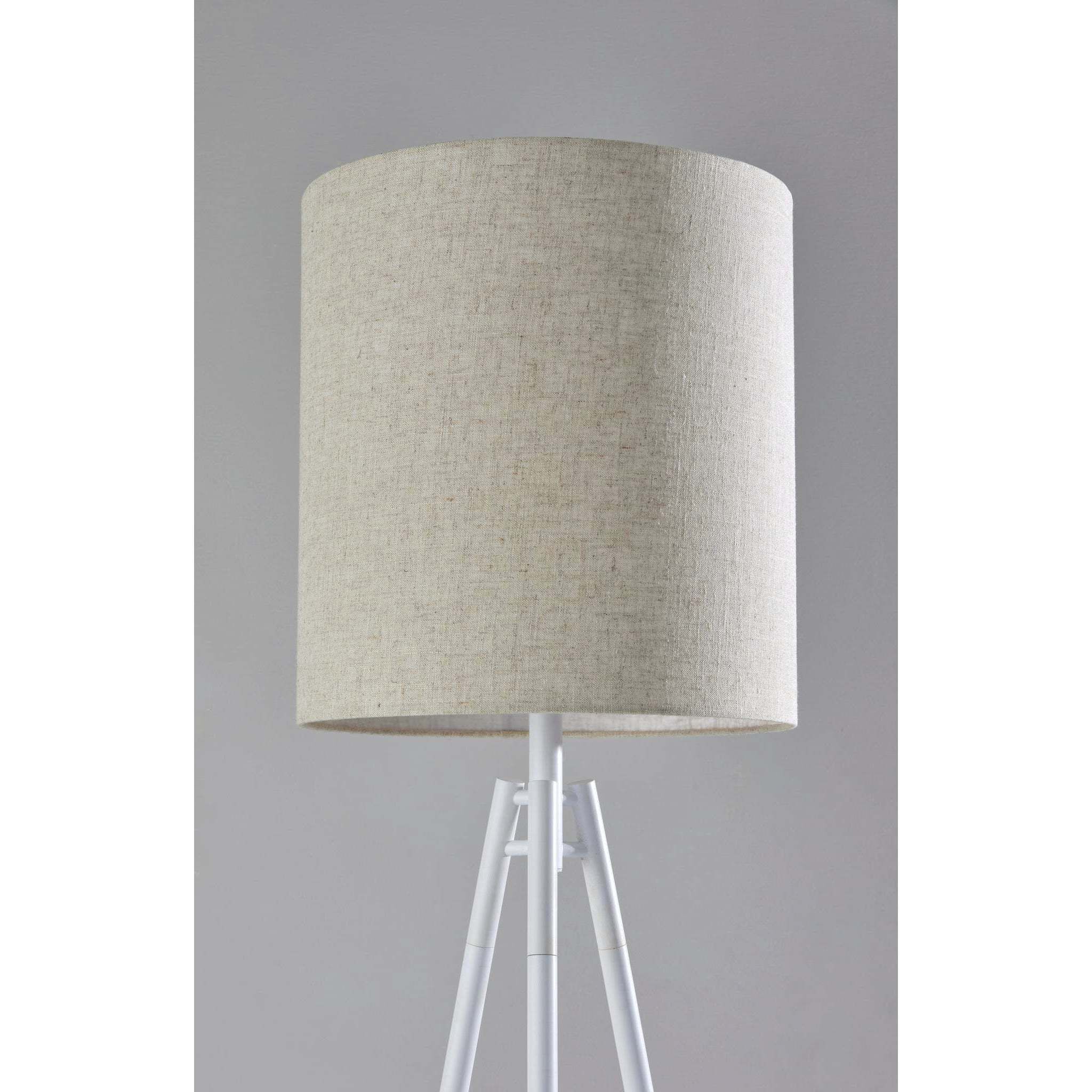 Glenwood 69 inch 100.00 watt White Floor Lamp Portable Light