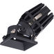 FQ Integrated LED Black Recessed Trim in 1800-3000K, 4" LED