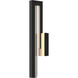 Edge 1 Light 4.50 inch Outdoor Wall Light