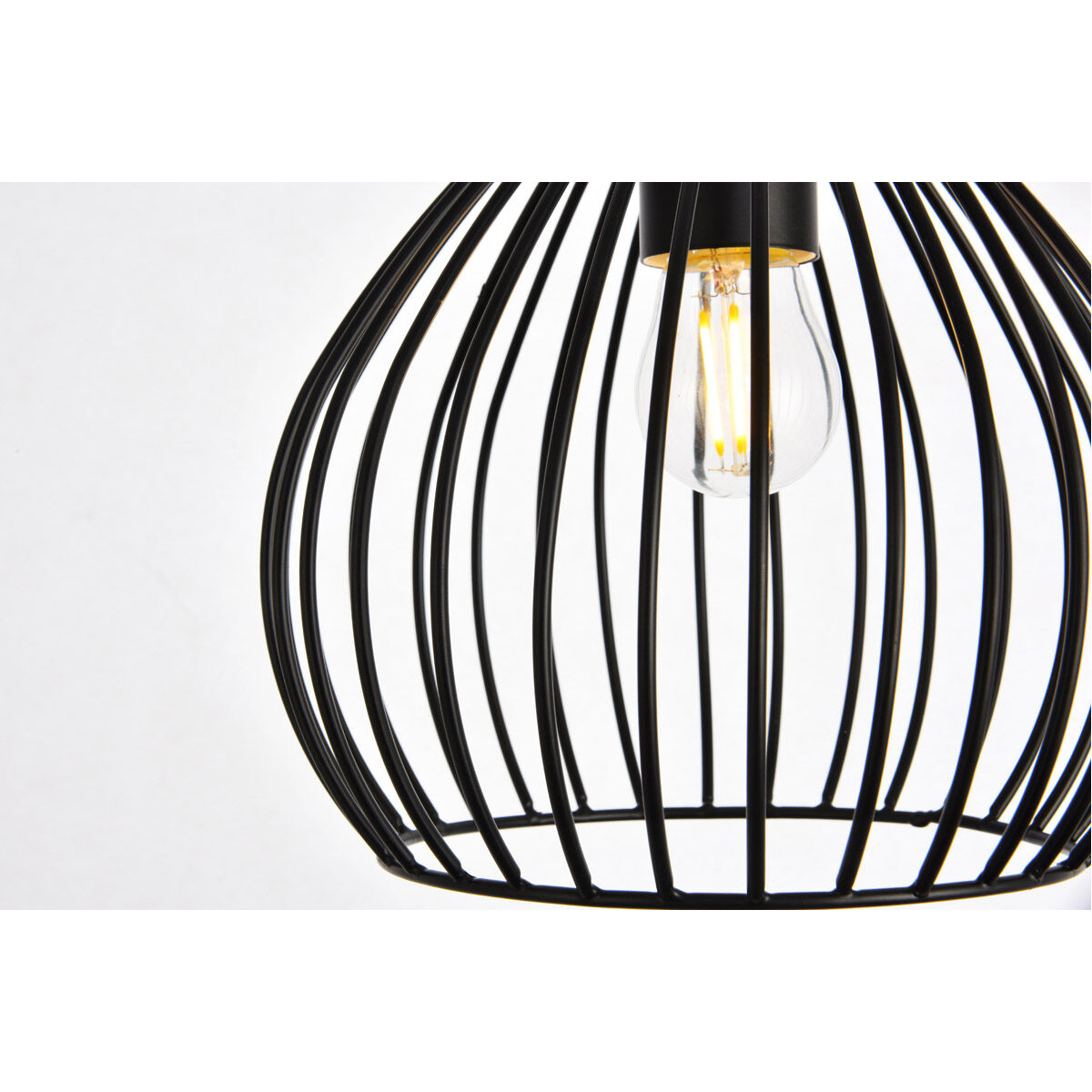 Sayer 1 Light 8 inch Black Pendant Ceiling Light