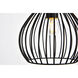 Sayer 1 Light 8 inch Black Pendant Ceiling Light