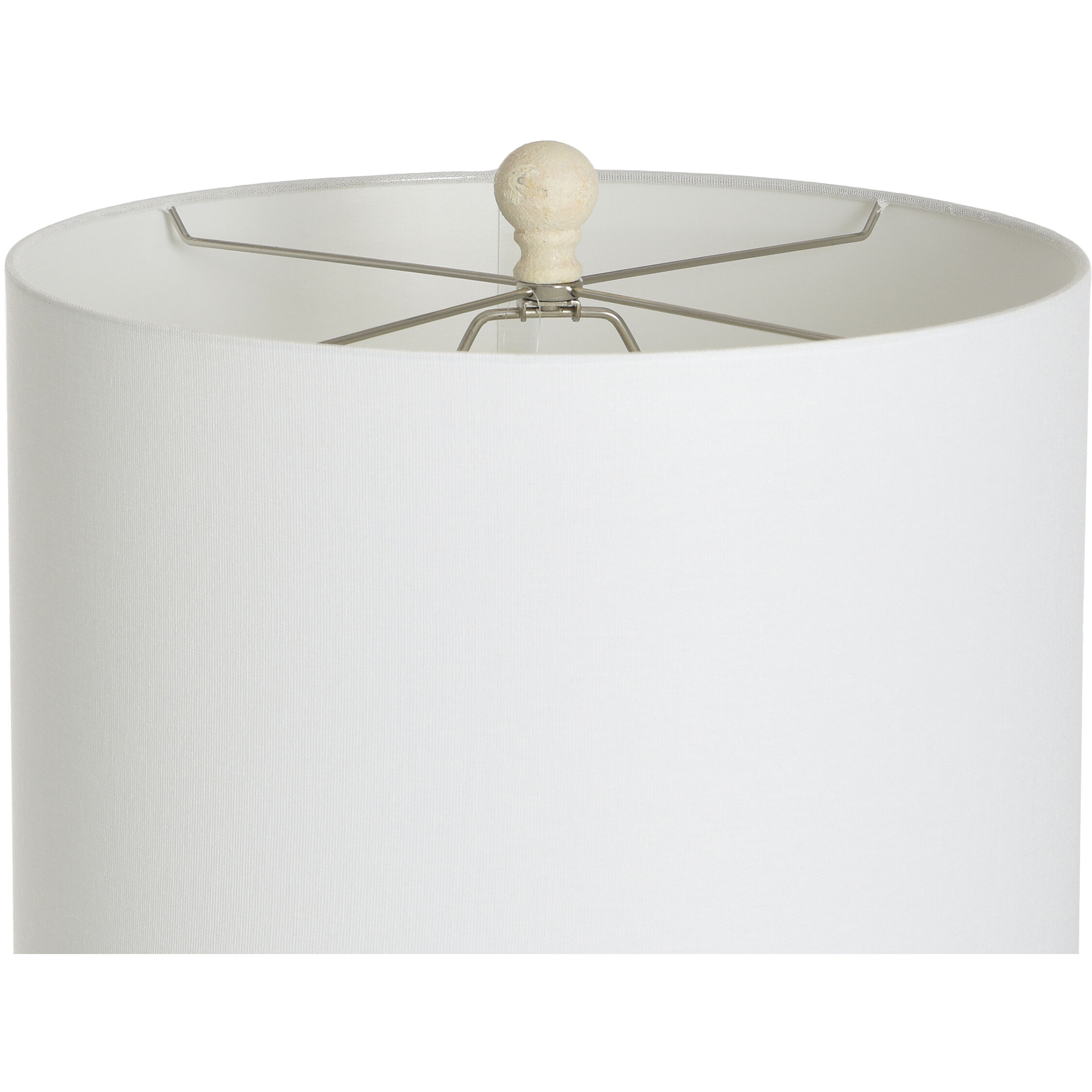 Charlotte 32 inch 150.00 watt Multi-Cream Table Lamp Portable Light