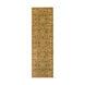 Cedric 96 X 30 inch Camel/Khaki/Ivory/Dark Brown Rugs, Wool